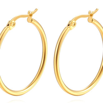 Gold Waterproof Earrings